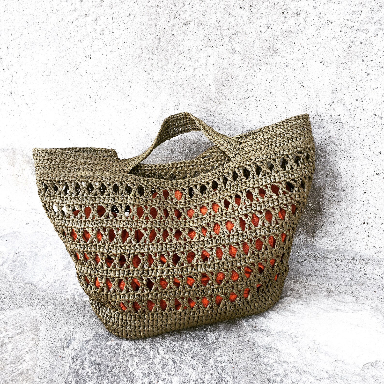 Crochet bag Pattern Raffia bag crochet Raffia Bag pattern Etsy