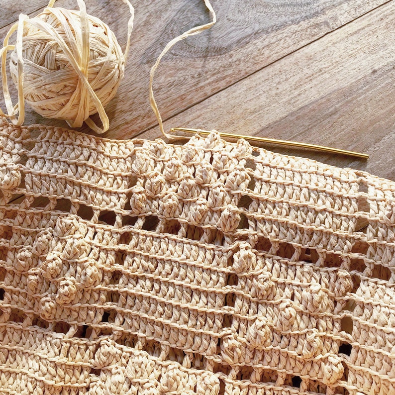 Crochet Pattern for the 'pebbly Squares 1' Medium Hand - Etsy