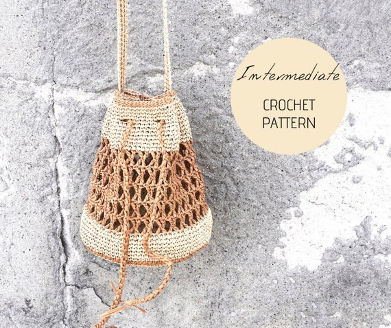 Bolso saco crochet new arrivals
