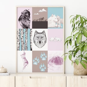 Lupine - Illustration print (based on visual narrative)