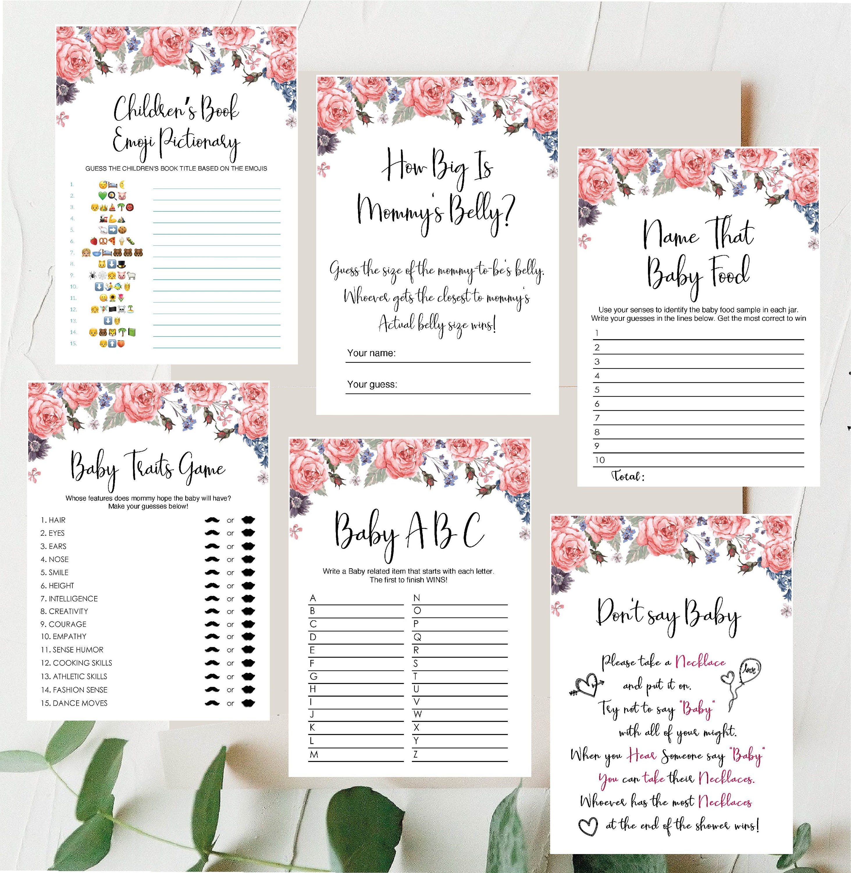 Advice for New Parents Baby Shower Game games printable Etsy