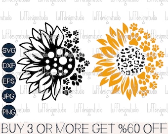 Free Free 187 Sunflower Dog Print Svg SVG PNG EPS DXF File