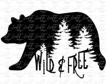 Download Free Bear Svg Etsy