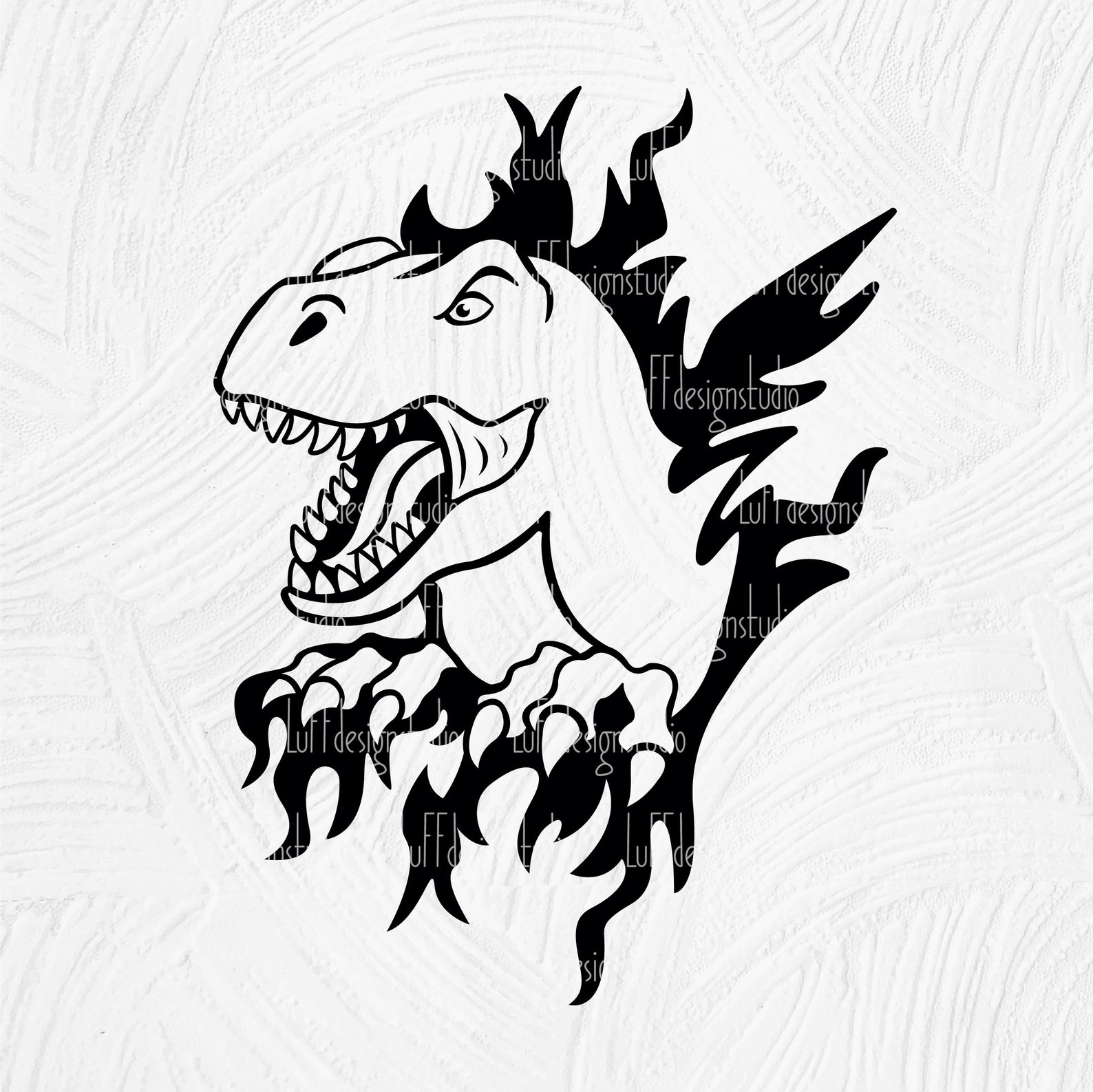 Dinosaur SVG, Ripped Shirt Dino SVG, T Rex Scratch SVG, Mama Daddy ...
