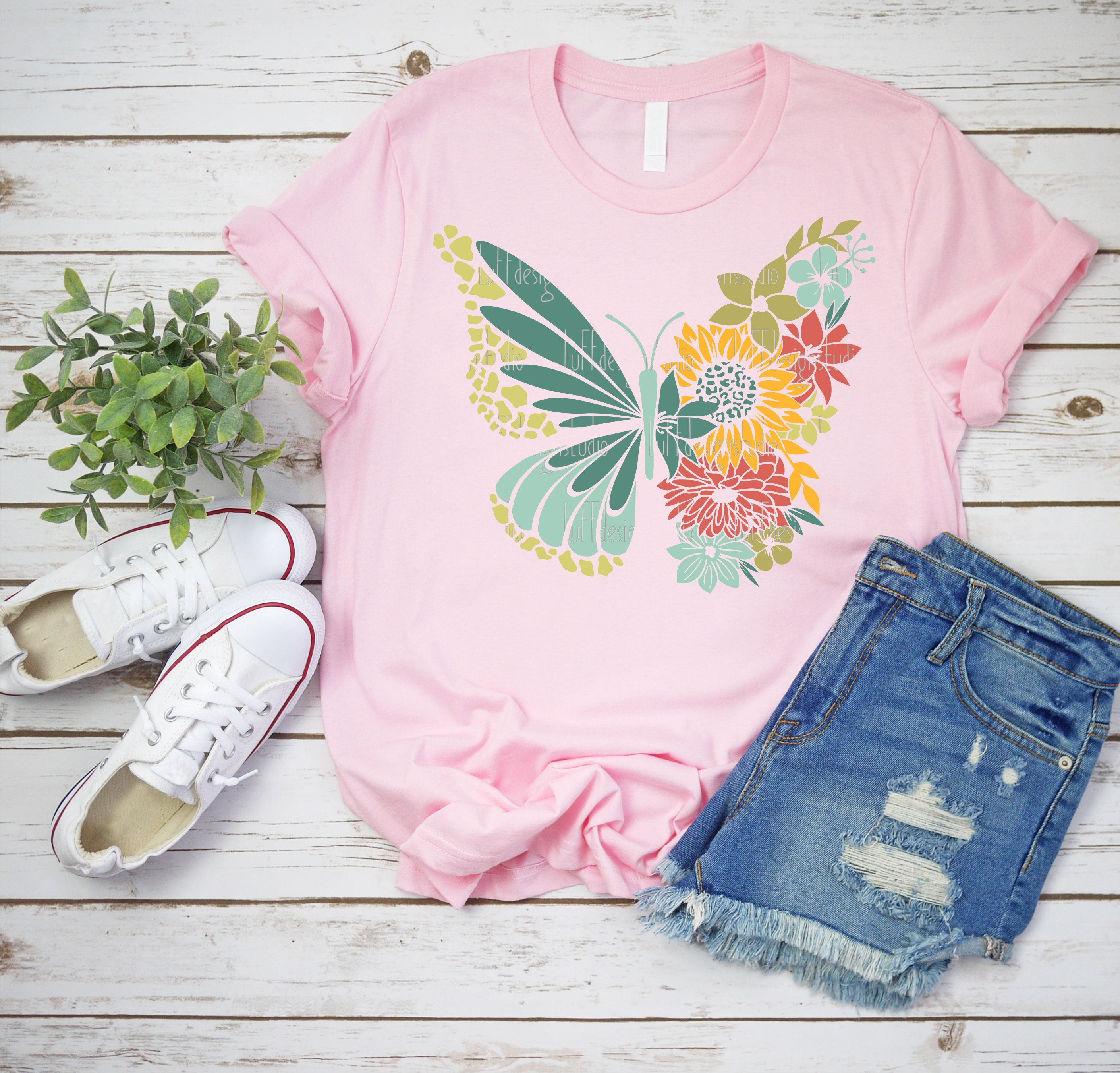 Free Free 302 Butterfly Sunflower Svg SVG PNG EPS DXF File