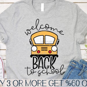 De volta à escola SVG, motorista de ônibus SVG, professor SVG, 1º dia de aula Svg, lápis Svg, PNG, arquivos Svg para Cricut, downloads de designs de sublimação