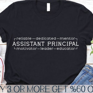 Assistant Principal SVG, School Staff SVG, Back To School SVG, Teacher SVG, Png, Dxf, Svg Files For Cricut, Sublimation Designs Downloads