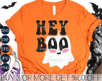 Boo SVG, Ghost SVG, Spooky SVG, Funny Halloween Svg, Cute Kids Halloween Png, Girls, Boys, Files for Cricut, Sublimation Designs Downloads