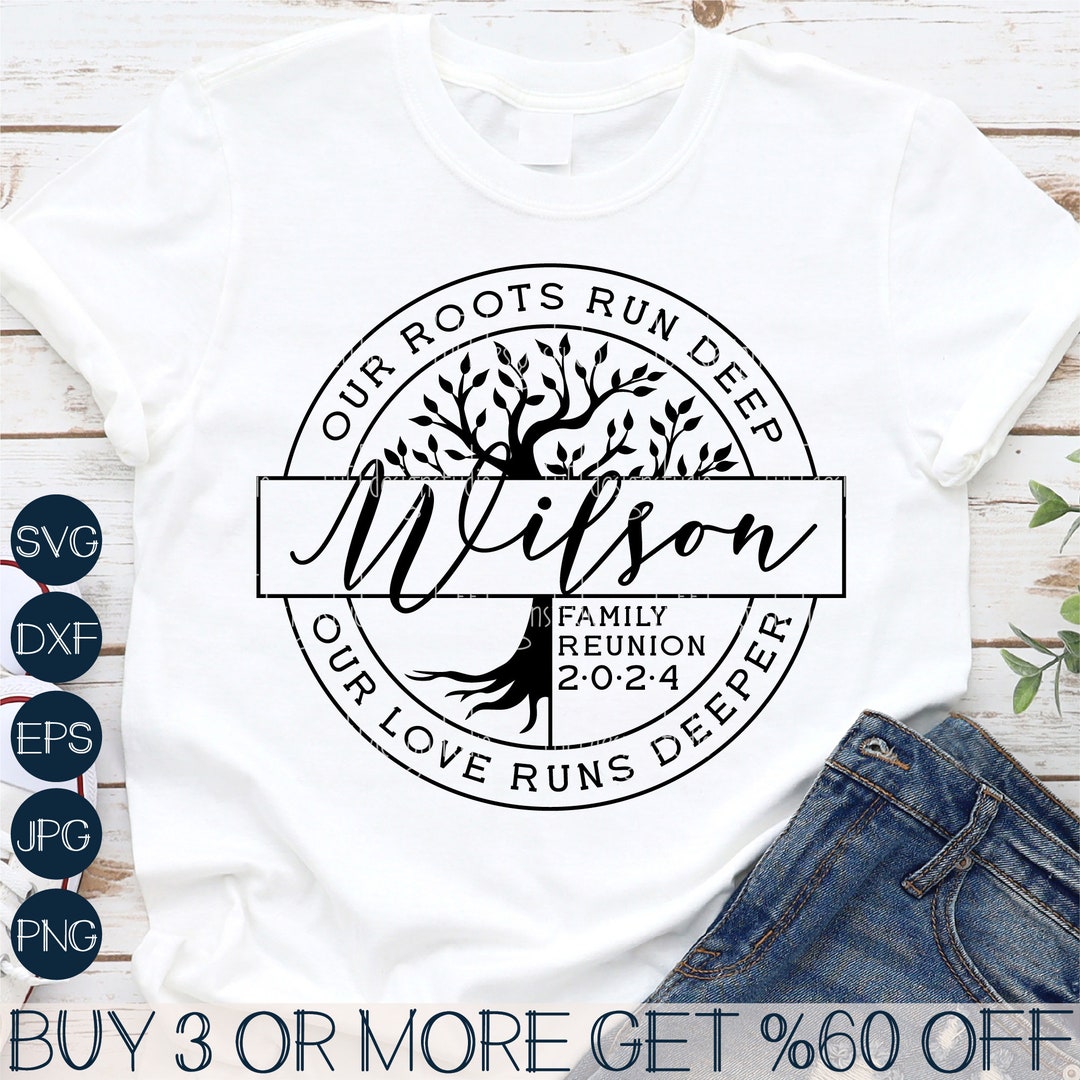 Family Reunion 2024 SVG, Family Tree SVG, Family Last Name Monogram SVG ...
