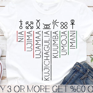 Kwanzaa SVG, schwarze Weihnachten SVG, Kwanzaa Principles SVG, Symbole, Heiligenbilder, Kerzen, Png, SVG-Dateien für Cricut, Sublimation Designs Downloads