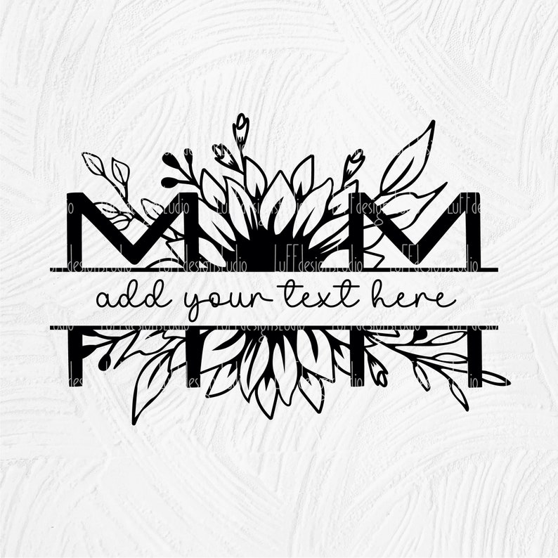 Blumen Mom SVG, Muttertag SVG, Sonnenblume SVG, Mom Leben SVG, Split Mom Shirt SVG, Nana Png, Dateien für Cricut, Sublimation Designs Downloads Bild 7