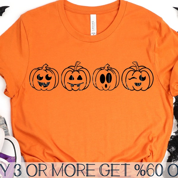 Pumpkin Face SVG, Jack O Lantern SVG, Funny Halloween SVG, Pumpkin Svg, Popular Svg, Png, Svg File for Cricut, Sublimation Designs Downloads