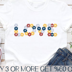 Amor SVG, Dia dos Namorados SVG, Amor Floral PNG, Flores Svg, LGBTQ Svg, Orgulho Gay Svg, Arquivos Svg para Cricut, Downloads de Designs de Sublimação