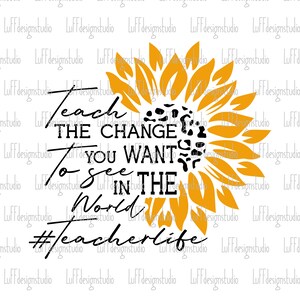 Free Free 248 Sunflower Teacher Svg SVG PNG EPS DXF File
