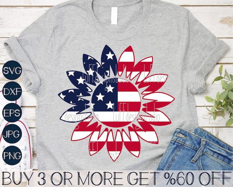 Free Free Sunflower 4Th Of July Svg 499 SVG PNG EPS DXF File