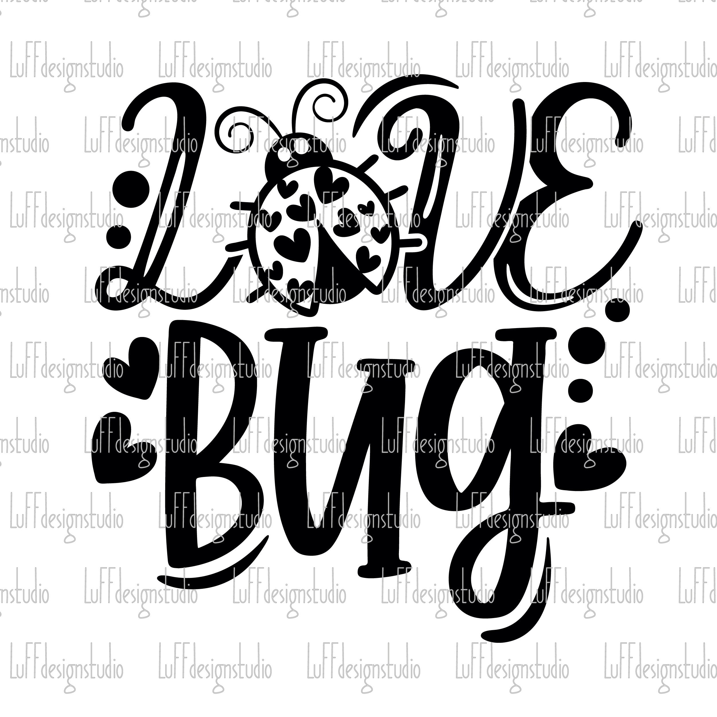 Love Bug SVG, Ladybug SVG, Funny Valentines Day SVG, Lady Bug Png ...