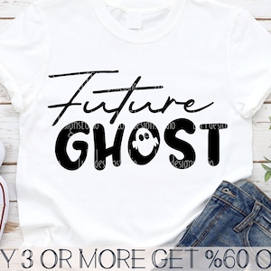 Future Ghost SVG, Halloween SVG, Spooky SVG, Ghost Svg, Kids Halloween Svg, Boo Svg, File Svg per Cricut, Download di disegni per sublimazione