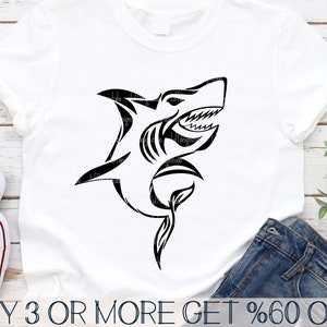 Shark SVG, Angry Shark SVG, Animal SVG, Birthday Boy Svg, Png, Svg Files For Cricut, Sublimation Designs Downloads