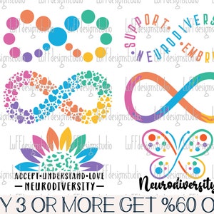 Autism SVG, Autism Awareness SVG, Neurodiversity Autism Infinity SVG, Autism Mom Svg, Png, Files For Circuit, Sublimation Designs Downloads