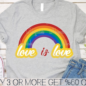Amor é Amor SVG, Lgbtq SVG, Arco-íris SVG, Orgulho Gay Svg, Dia dos Namorados Svg, Igualdade, Png, Arquivos para Cricut, Downloads de Designs de Sublimação
