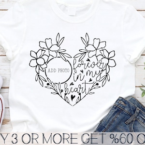 In liebevoller Erinnerung SVG,Memorial SVG, Für immer in meinem Herzen SVG, Rest In Peace svg, Png, svg Dateien für Cricut, Sublimation Designs Downloads