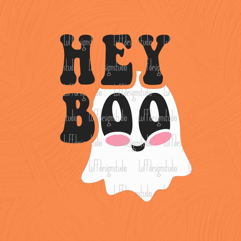 Boo SVG, Ghost SVG, Spooky SVG, Funny Halloween Svg, Cute Kids Halloween Png, Girls, Boys, Files for Cricut, Sublimation Designs Downloads image 7