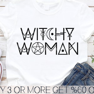 Femme sorcière SVG, SVG de maman Halloween, effrayant SVG, objets magiques Svg, citations drôles Svg, Png, fichiers Svg pour Cricut, téléchargements de dessins par sublimation