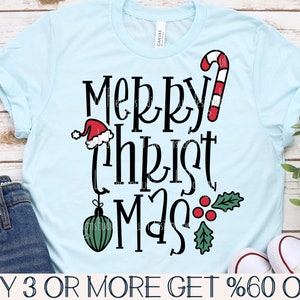 Merry Christmas SVG, Funny Christmas Shirt SVG, Candy Cane SVG, Kids Christmas Png, Svg Files For Cricut, Sublimation Designs Downloads