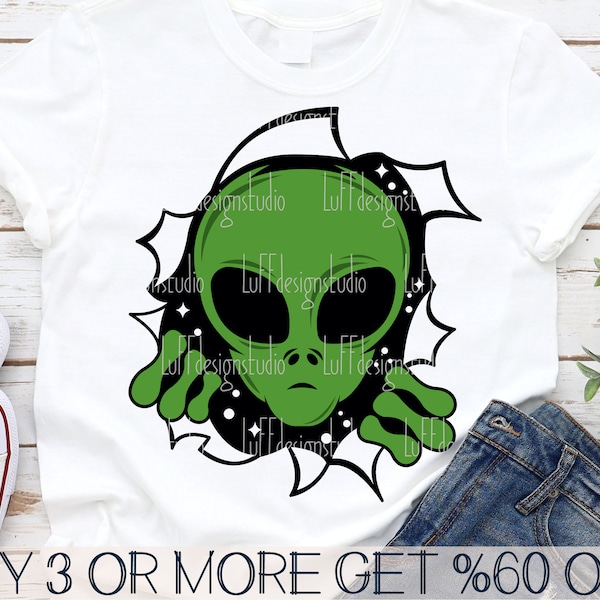 Alien SVG, Funny Alien Shirt SVG, Ufo SVG, Space Svg, Bigfoot Svg, Popular Svg, Png, Svg Files For Cricut, Sublimation Designs Downloads