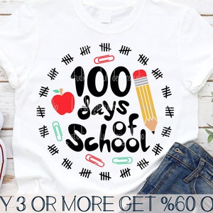 100 Tage Schule SVG, Zurück in der Schule SVG, 100