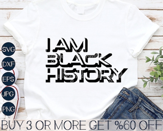 Juneteenth Svg, I Am Black History SVG, African American Shirt SVG, Melanin Svg, Png, Svg Files For Cricut, Sublimation Designs Downloads