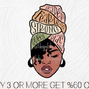 Black History SVG, Black Woman with Scarf SVG, Juneteenth Svg, Afro Girl Svg, Hijab Png, Files For Cricut, Sublimation Designs Downloads