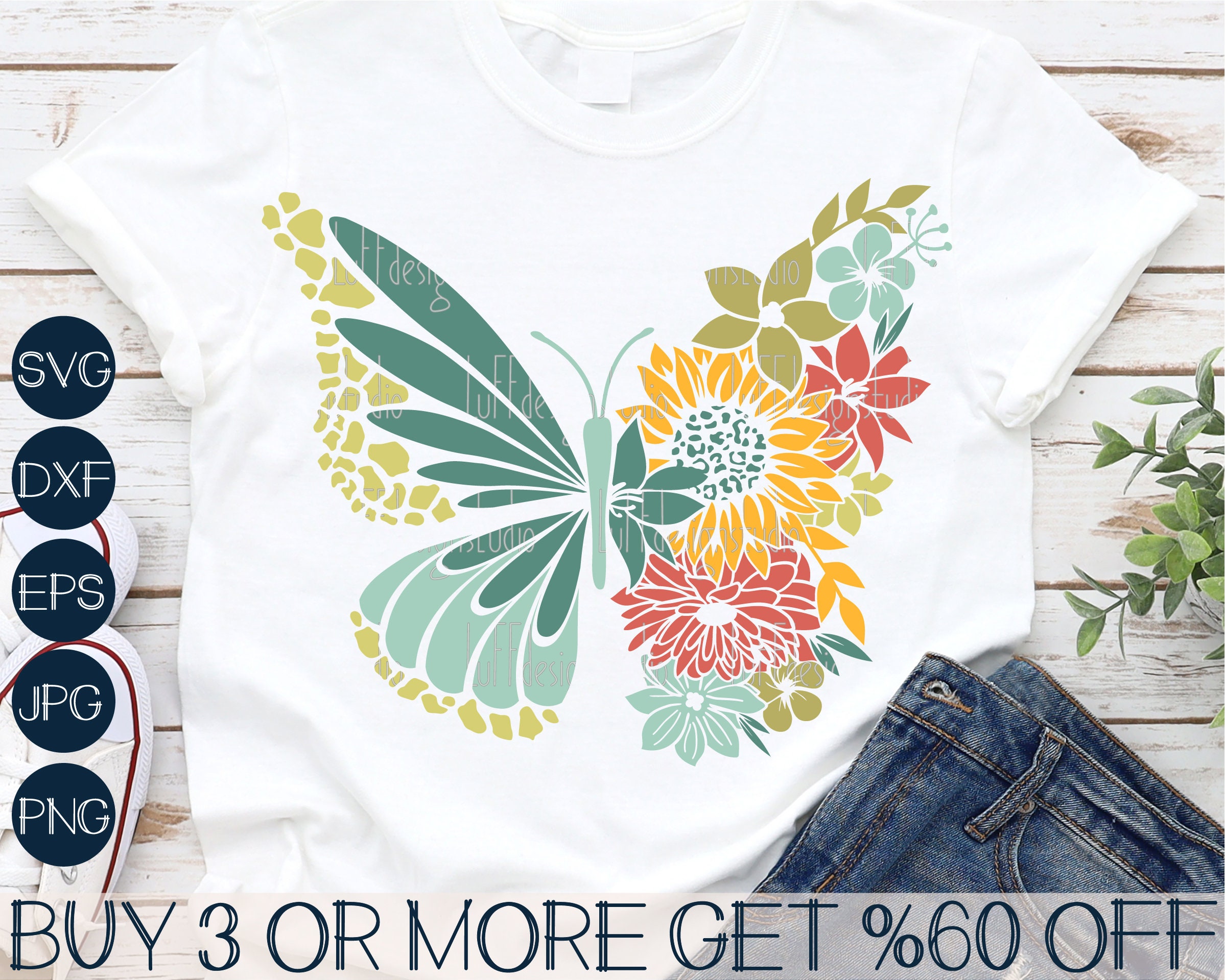 Free Free 136 Sunflower Butterfly Cross Svg SVG PNG EPS DXF File