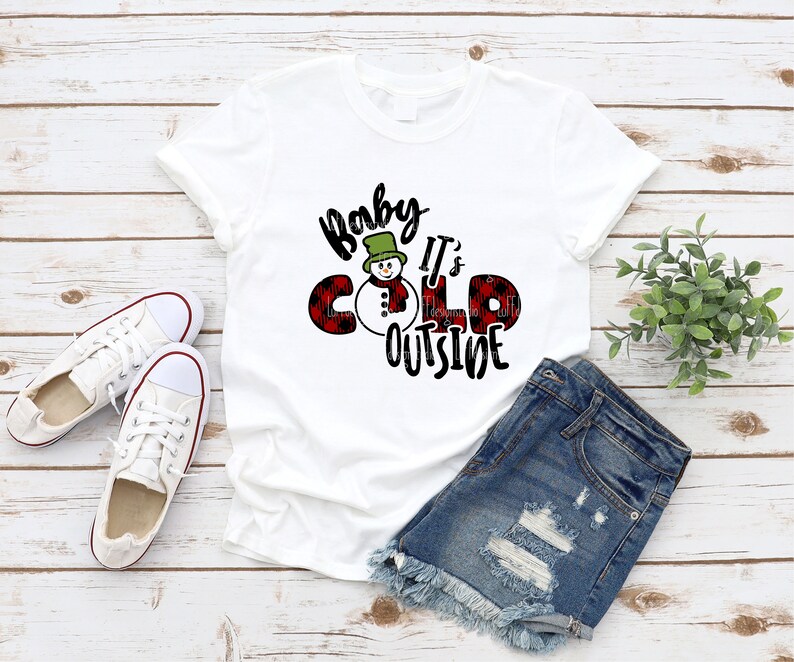 Download Baby Its Cold Outside SVG Snowman SVG Christmas Svg Shirt ...
