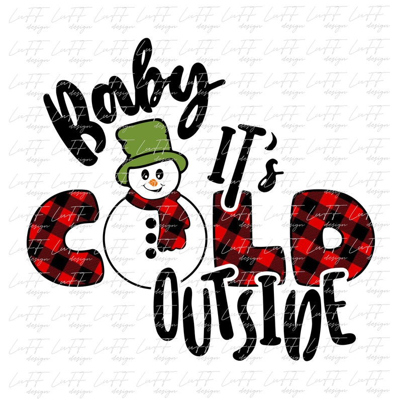 Download Snowman SVG Baby its cold outside SVG Snowman Clipart | Etsy