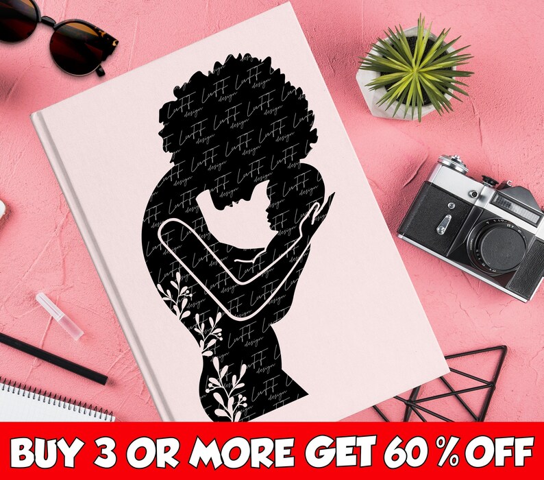 Black Mom SVG Maternity SVG Pregnancy SVG Baby Svg Afro | Etsy