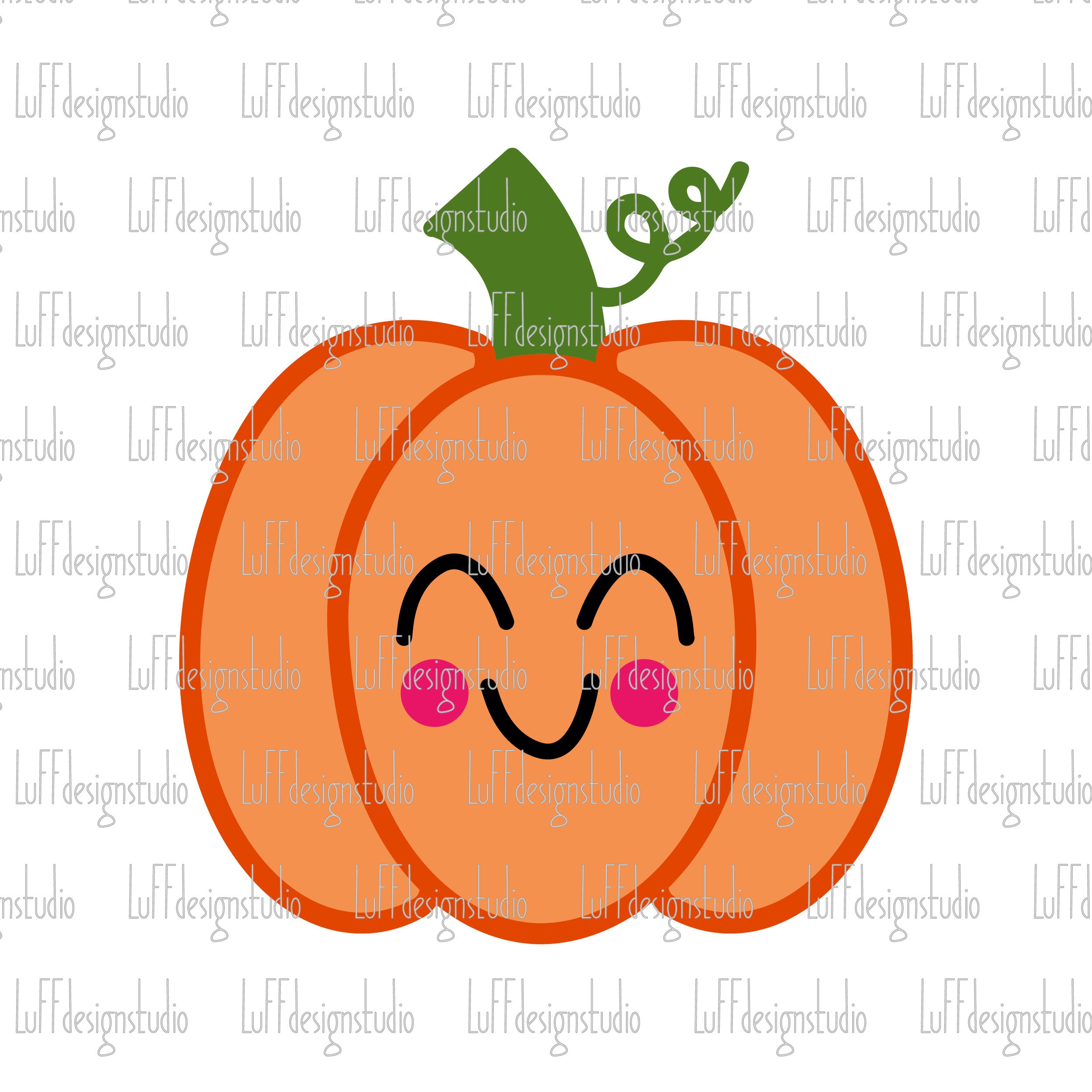 Cute Pumpkin SVG Fall SVG Baby Pumpkin SVG Smiling Pumpkin - Etsy