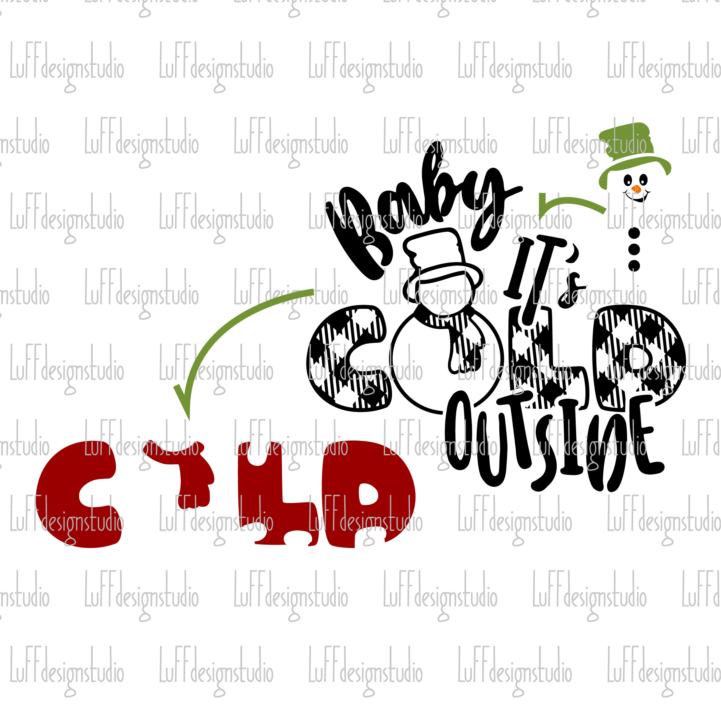 Baby Its Cold Outside SVG, Snowman SVG, Christmas Svg, Snowman Png ...