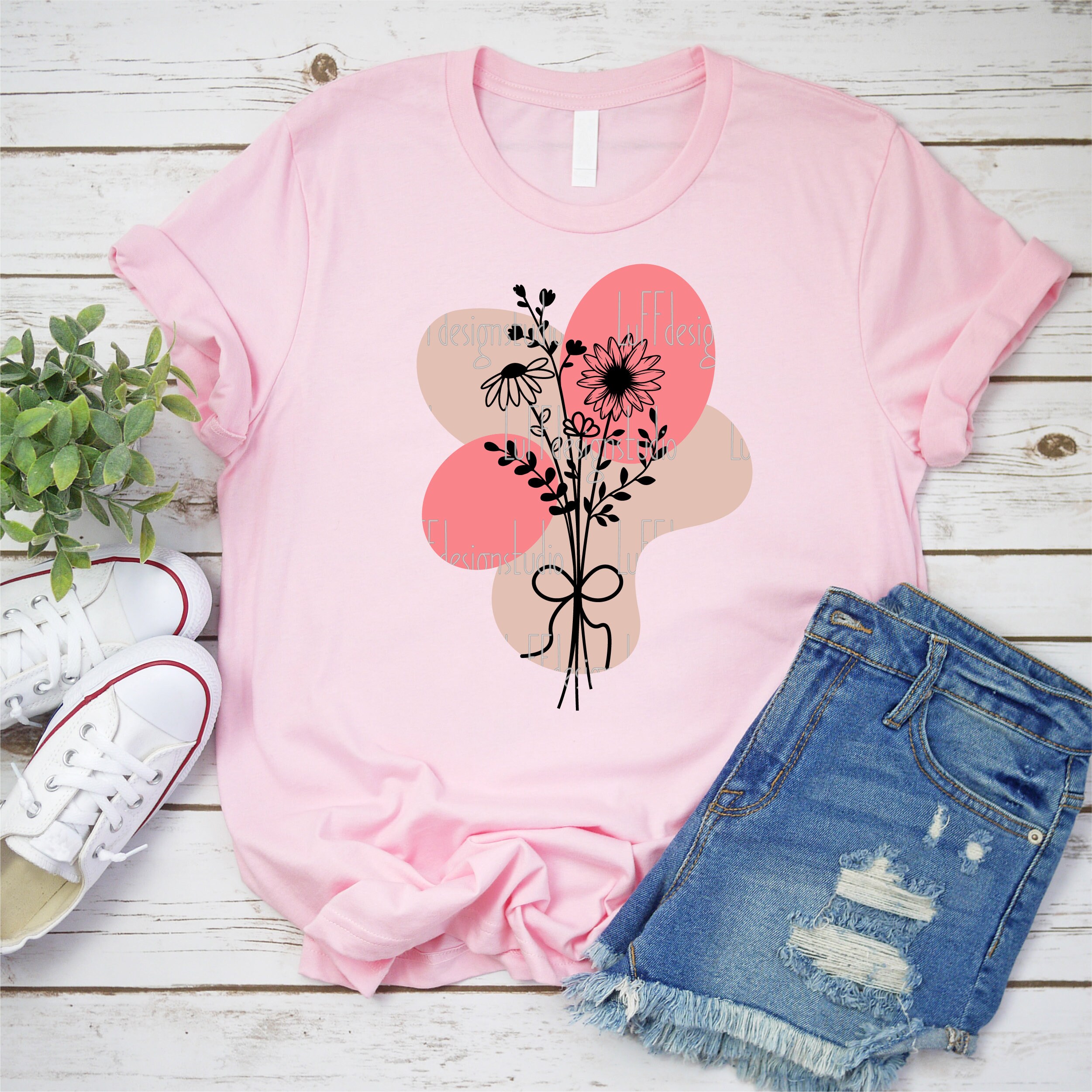 Spring SVG, Easter SVG, Boho Spring PNG, Wildflower Svg, Easter Png ...