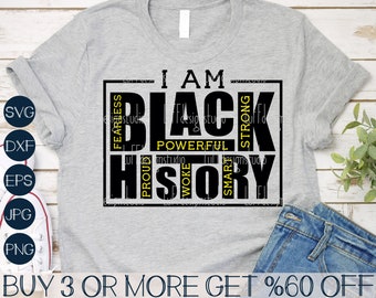 Juneteenth Svg, I'm Black History SVG, Black History Month Shirt SVG, Melanin SVG, Png, Svg Files For Cricut, Sublimation Designs Downloads