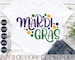 Mardi Gras SVG, Louisiana SVG, New Orleans SVG, Mardi Gras Beads Svg, Mardi Gras Png, Svg Files For Cricut, Sublimation Designs Downloads 