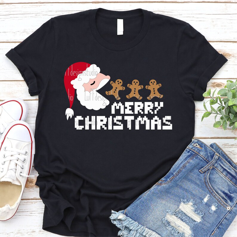 Gingerbread SVG Merry Christmas SVG Funny Christmas Shirt Etsy
