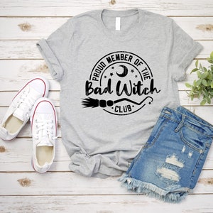Proud Member Witch Club SVG, Halloween SVG, Witchy SVG, Basic Witch, Halloween Shirt, Png, Files For Cricut, Sublimation Designs Downloads image 2