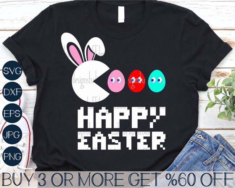 Happy Easter SVG, Funny Easter PNG, Egg Hunt SVG, Kids Easter Svg, Girls, Boys, Popular Svg Files For Cricut, Sublimation Designs Downloads image 1