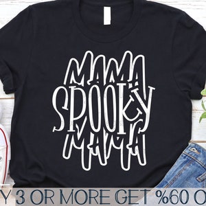 Spooky maman SVG, SVG de maman Halloween, saison effrayante SVG, SVG de vie de maman, Spooky Vibes Svg, Png, fichiers pour Cricut, téléchargements de dessins par sublimation