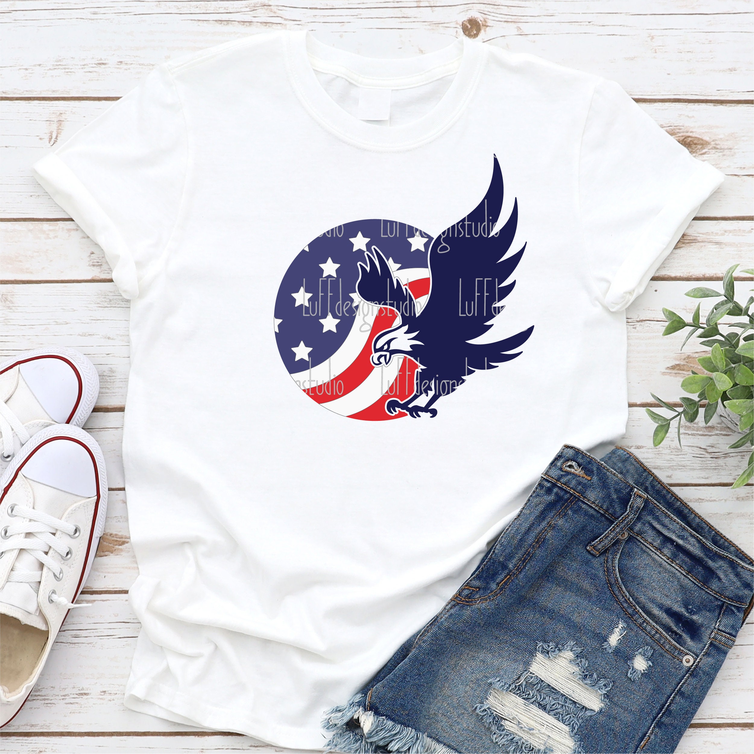 Eagle Flag SVG PNG, 4th of July SVG, Patriotic Svg, American Eagle Svg ...
