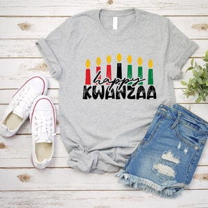 Happy Kwanzaa SVG, Black Christmas SVG, Kwanzaa Candles SVG, Melanin, History, Png, Dxf, Svg Files For Cricut, Sublimation Designs Downloads image 2