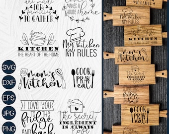 Cutting Board SVG, Funny Kitchen Saying SVG, Glowforge SVG, Laser Svg, Png, Quotes Svg Files For Cricut, Sublimation Designs Downloads