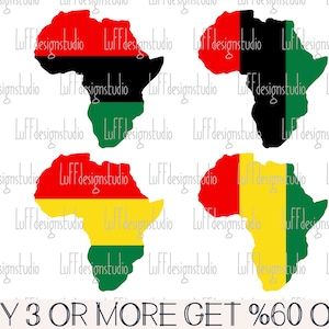Juneteenth Svg, Africa SVG, Storia dei neri SVG, Mappa dell'Africa SVG, Afroamericano Svg, Png, File per Cricut, Download di progetti di sublimazione