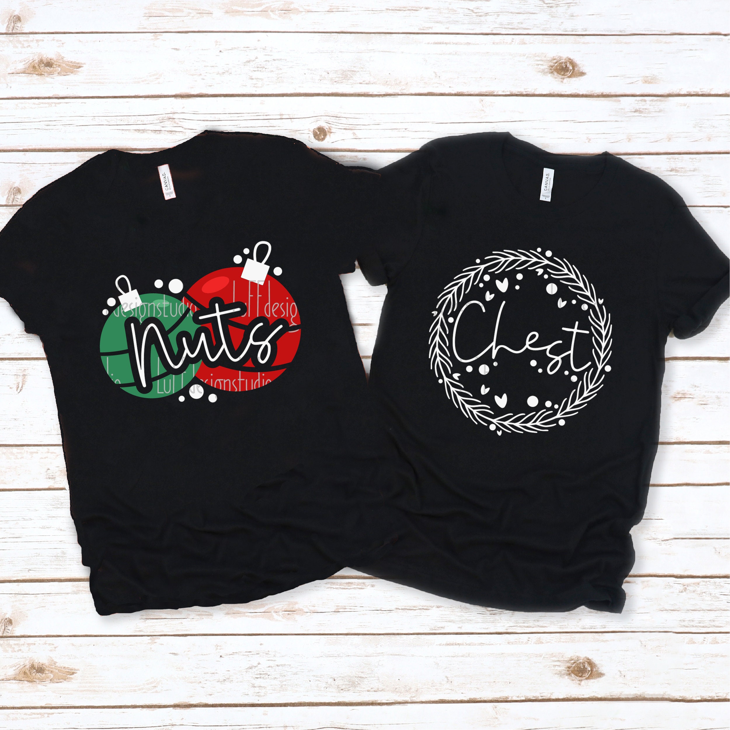 Personalized Christmas Couple Shirts